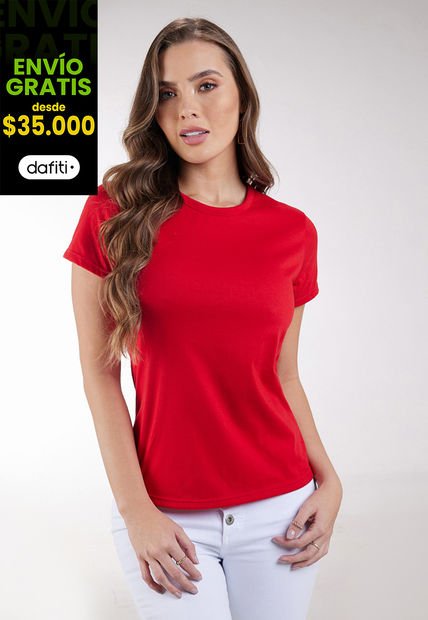 Camiseta Exterior Rojo Mp 82961