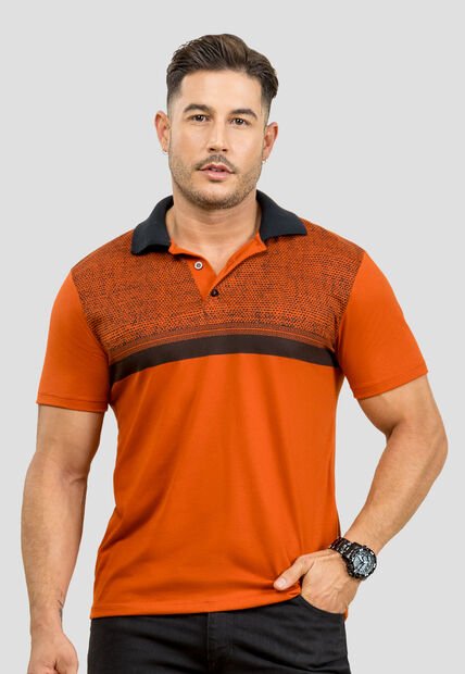 Polo Hombre Ladrillo Mp 107006