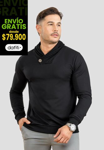 Buzo Hombre Negro Mp 107250 MP