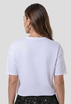 Camiseta Mujer Blanco-Ositos Mp 114479