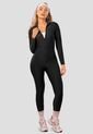 Enterizo Largo Mujer Negro Mp 114497 de MP