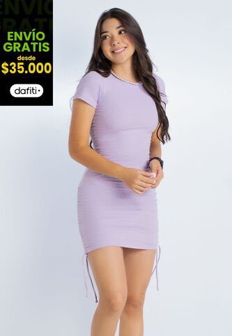 Vestido Infantil Femenino Lila Mp 103267 MP