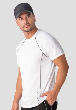 Camiseta Hombre Blanco Mp 114573