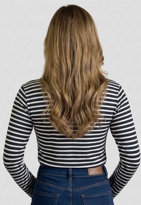 Camibuzo Mujer Negro-Blanco Mp 106619