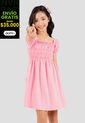 Vestido Infantil Femenino Rosado Mp 101129 de MP