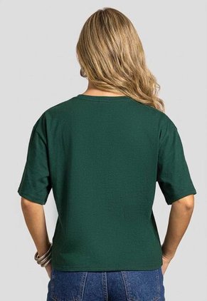 Camiseta Mujer Verde Pino Mp 114552