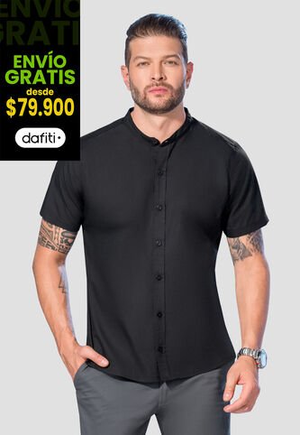 Camisa Hombre Negro Mp 105331 MP