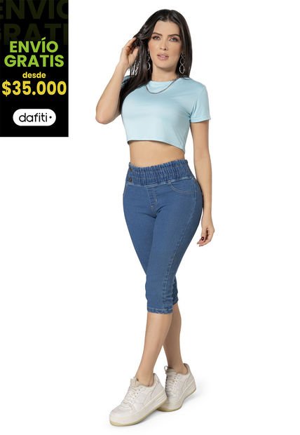 Crop Top Mujer Verde Menta Mp 91816