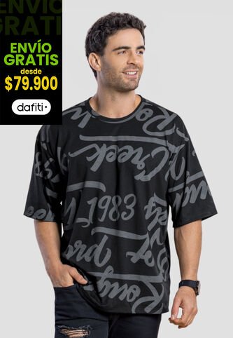 Camiseta Hombre Estampado Mp 104794 MP