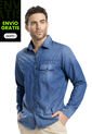 Camisa Masculino Azul Mp 6870 de MP