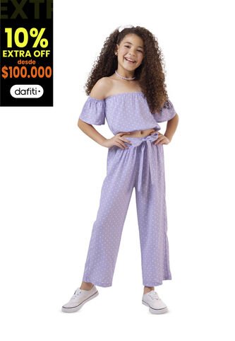 Conjunto Infantil Violeta Mp 4070 MP