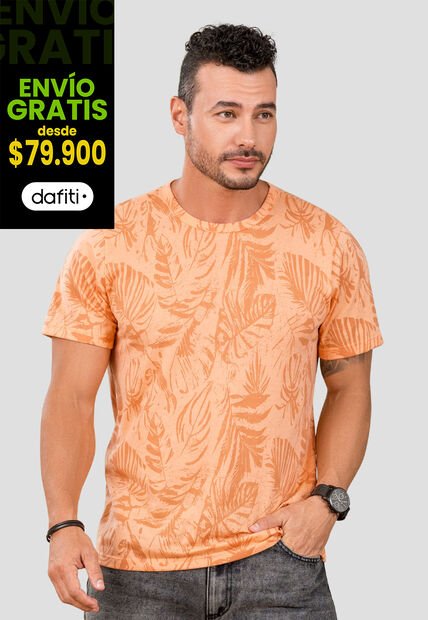 Camiseta Hombre Estampado Mp 105409