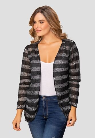 Cardigan Mujer Bicolor Mp 108298 MP