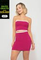 Vestido Corto Mujer Fucsia Mp 101421 de MP