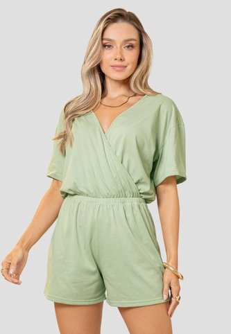 Enterizo Corto Mujer Verde Matcha Mp 114545 MP