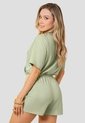Enterizo Corto Mujer Verde Matcha Mp 114545 de MP