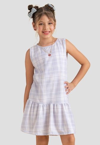 Vestido Corto Infantil Femenino Multicolor Mp 112819 MP