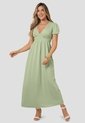 Vestido Largo Mujer Verde Matcha Mp 112522 de MP
