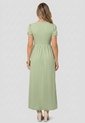 Vestido Largo Mujer Verde Matcha Mp 112522 de MP