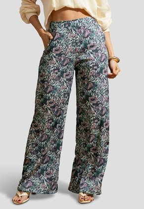 Pantalón Mujer Estampado Mp 115352