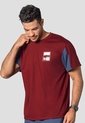 Camiseta Hombre Merlot-Azul Mp 111242 de MP
