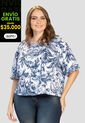 Camiseta Mujer Estampado Azul Mp 112225 de MP