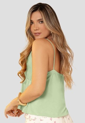 Blusa Mujer Verde Matcha Mp 114663