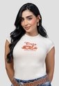 Camiseta Mujer Crema Mp 115358 de MP