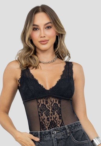 Body Mujer Negro Mp 115340 MP