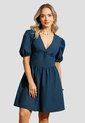 Vestido Mujer Azul Profundo Mp 115351 de MP