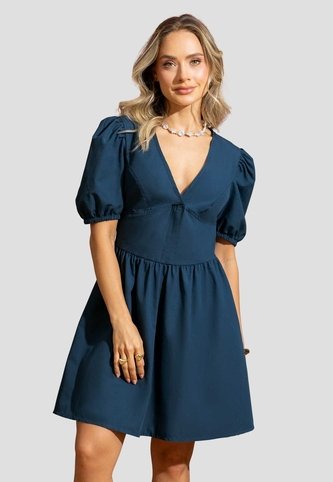 Vestido Mujer Azul Profundo Mp 115351 MP
