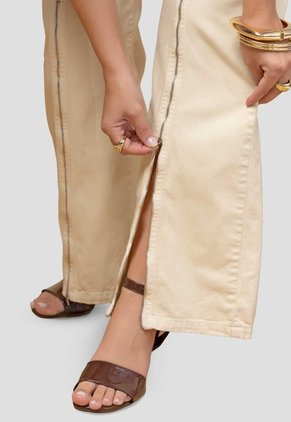 Pantalón Mujer Crema Mp 115014