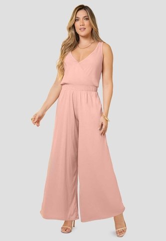 Enterizo Largo Mujer Rosa Polvo Mp 114544 MP