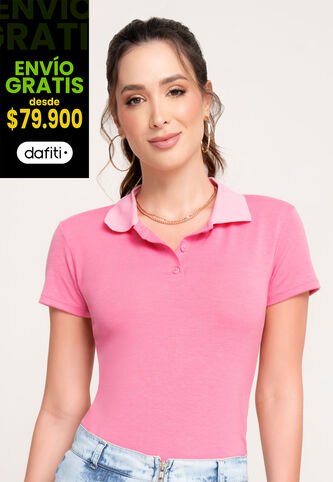Polo Mujer Rosa Mp 104448 MP