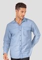 Camisa Hombre Azul Mp 115330 de MP