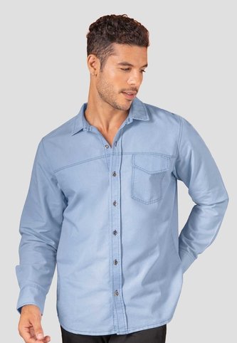 Camisa Hombre Azul Mp 115330 MP
