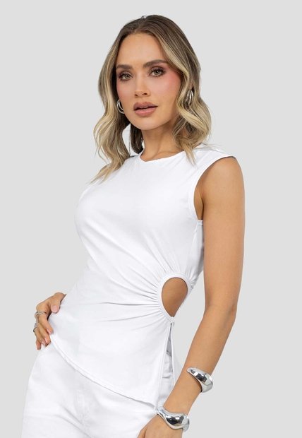 Blusa Mujer Blanco Mp 115339