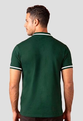 Polo Hombre Verde Pino Mp 115327