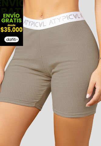 Ciclista Mujer Café Pardo Mp 108122 MP