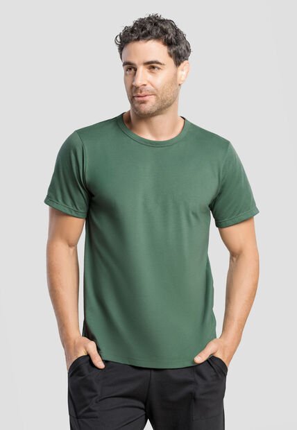 Camiseta Hombre Verde Mp 34556