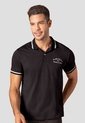 Polo Hombre Negro Mp 115327 de MP