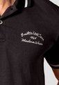 Polo Hombre Negro Mp 115327 de MP