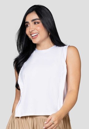 Camiseta Mujer Blanco Mp 115365