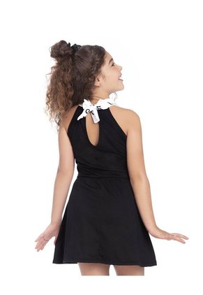 Vestido Para Niña Negro Mp