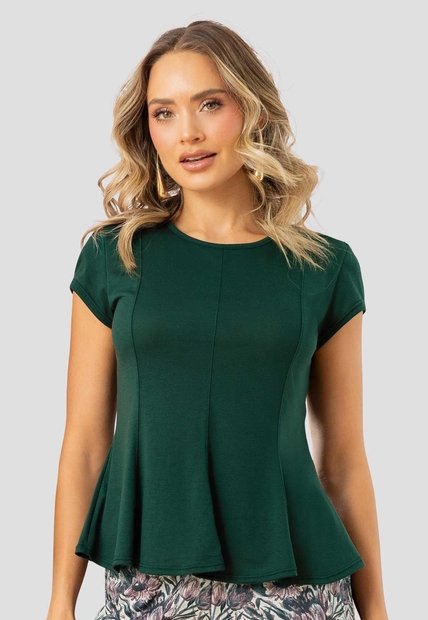 Blusa Mujer Verde Pino Mp 115346
