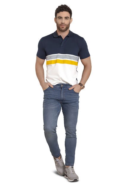 Polo Hombre Multicolor Mp 90922