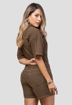Enterizo Corto Mujer Cocoa Mp 115212