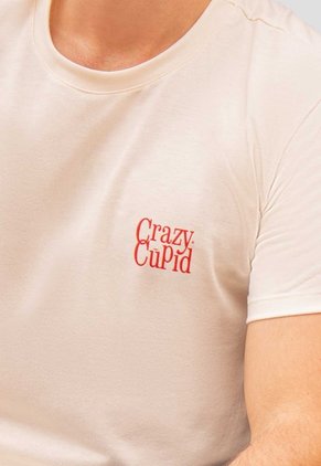 Camiseta Hombre Crema Mp 115118