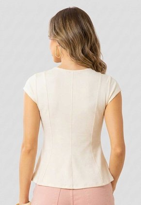 Blusa Mujer Crema Mp 115346