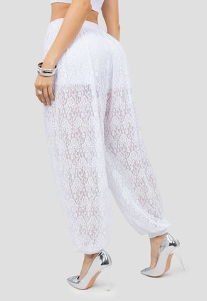 Pantalón Mujer Blanco Mp 115341